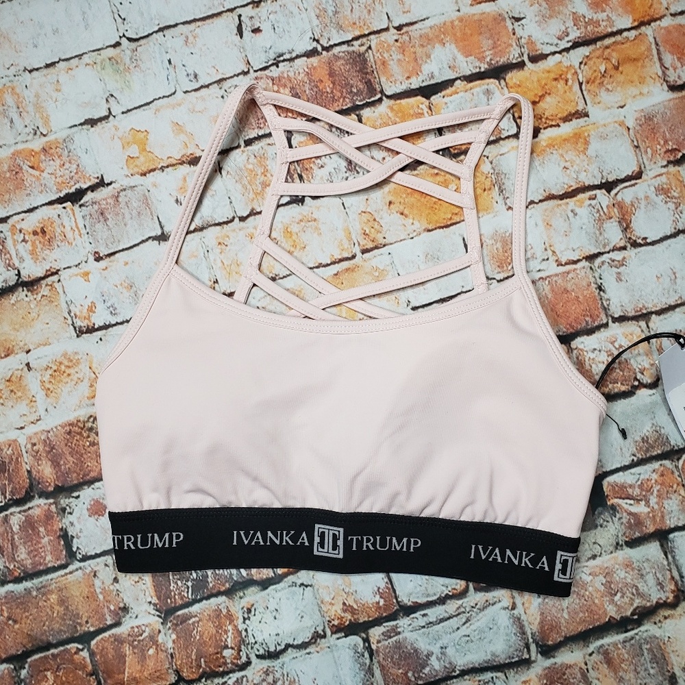 Ivanka Trump Blush Pink Activewear Sports Bra